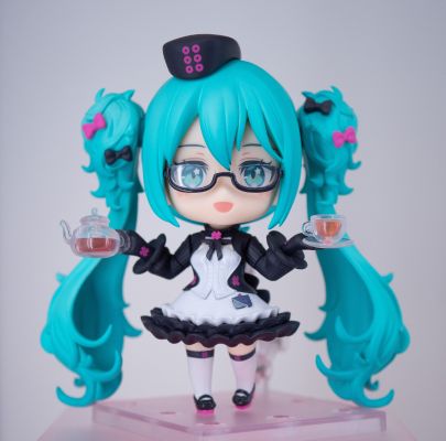 良笑赏 初音未来 2025 Autumn A奖 粘土人#2775-a 初音未来 眼镜×咖啡厅