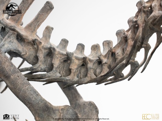 侏罗纪公园 3 青铜棘龙骨架 1/12 比例模型