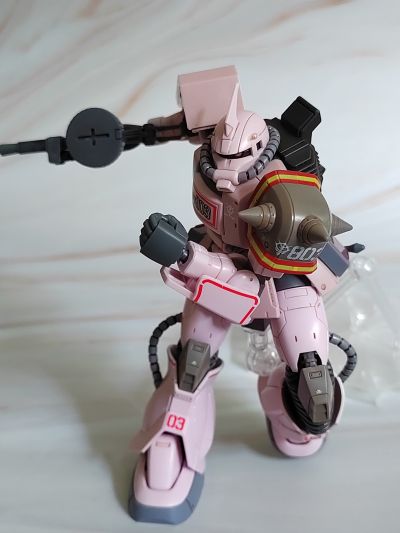 HG 1/144  沙漠型扎古 粉色猎豹队机