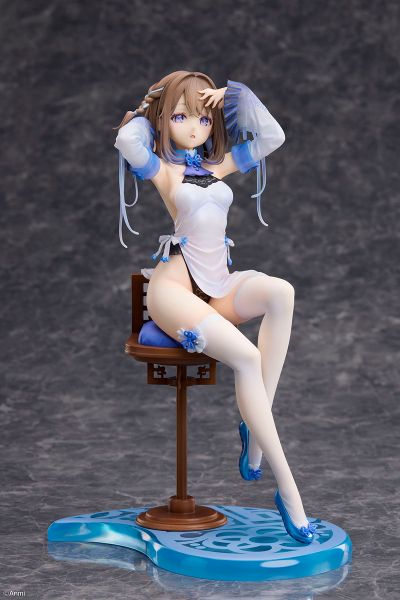 蓝色僵尸少女