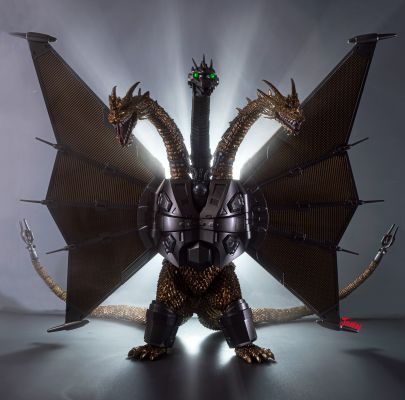 S.H.MonsterArts 哥斯拉大战基多拉 机械基多拉 新宿决战特别套装