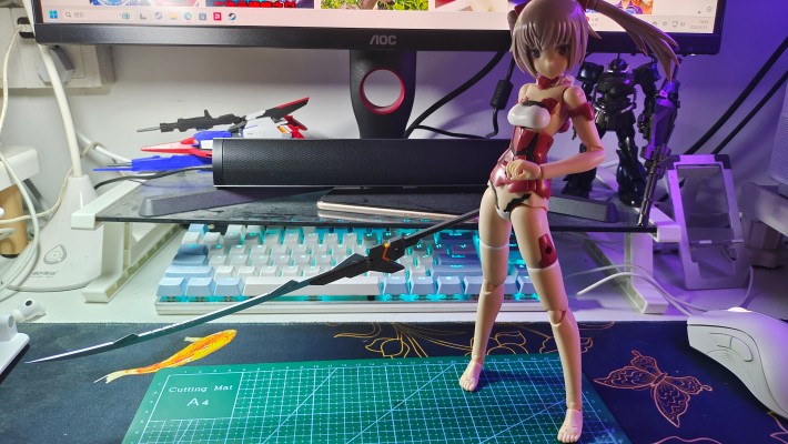 机甲少女 大比例 祈仙蒂雅