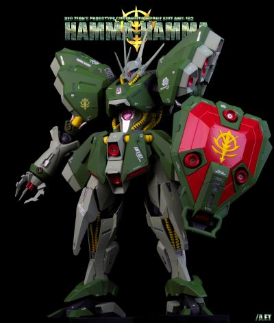 RE/100 1/100 机动战士高达ZZ AMX-103 悍马·悍马