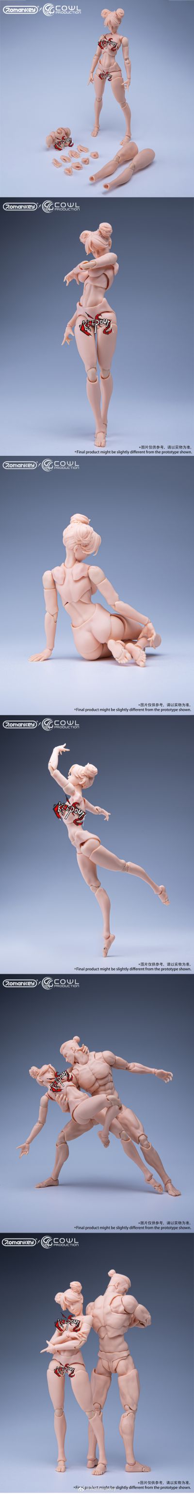 1/12超可动少女素体