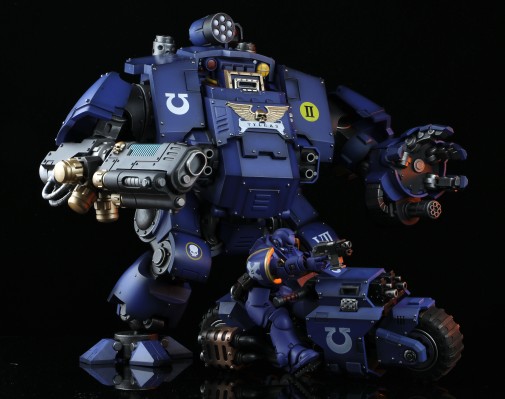 战锤40000 极限战士 原铸入侵者全地形车ATV