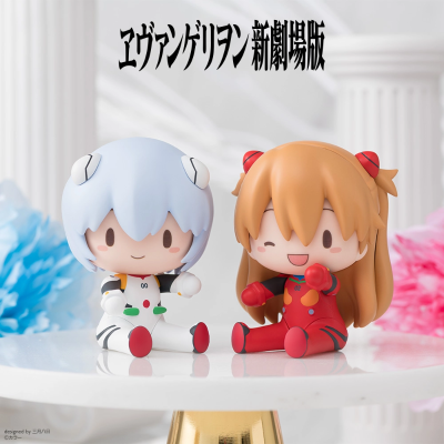 Fuwa Petit Q版玩偶 新世纪福音战士新剧场版 绫波零 战斗服