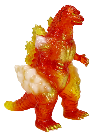 CCP中等尺寸系列 哥斯拉EX 【第10弹】红莲哥斯拉 透明红 Ver.