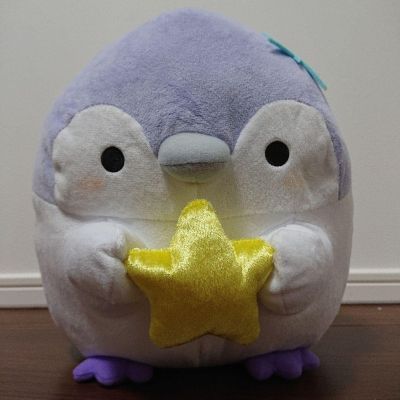 正能量企鹅 邪恶山雀抱抱款大号毛绒玩偶