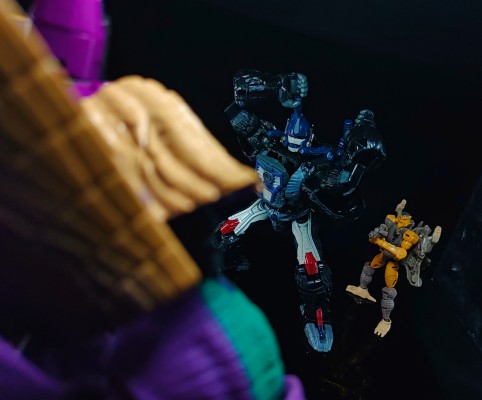 变形金刚 超能勇士复古系列 BWVS-01 永恒超能勇士的较量