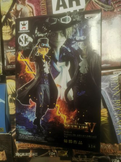 BANPRESTO手办斗兽场 SCultures 造形王顶上决戦IV Vol.4 海贼王 萨博
