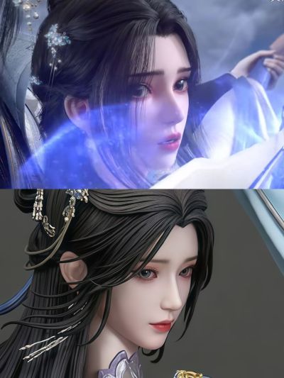 仙逆动画 李慕婉 1/4雕像