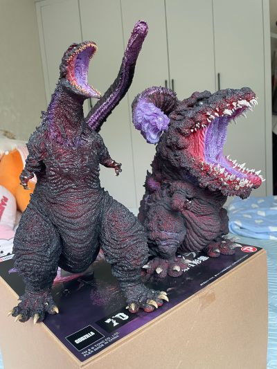 巨型系列联名Q版拟真系列 哥斯拉（2016）第四形态 觉醒版