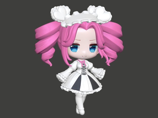 迷你人偶 四国玫碳