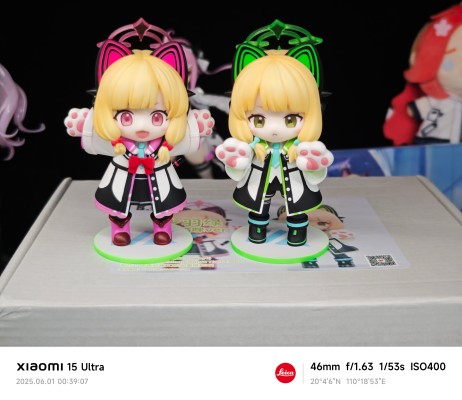 蔚蓝档案 才羽绿 SD猫咪ver