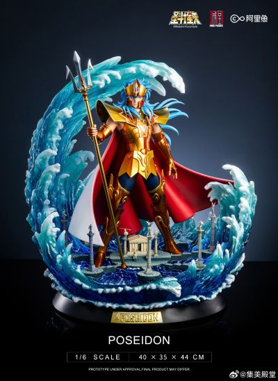 《圣斗士星矢》海斗士系列 海皇 波塞冬 限量雕像