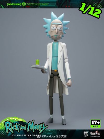 瑞克和莫蒂 瑞克·天才科学疯子set 可动人偶