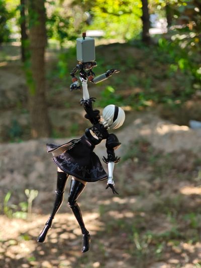 figma#643 尼尔：自动人形（动画版） 2B（寄叶二号B型）