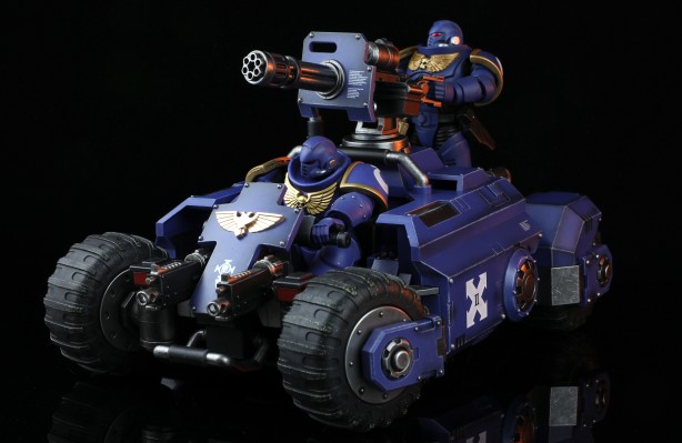 战锤40000 极限战士 原铸入侵者全地形车ATV