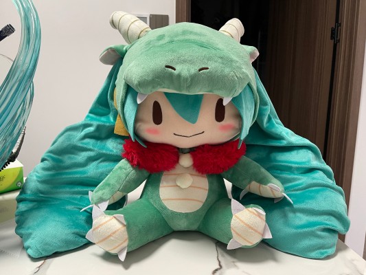 初音未来 龙年2024 Fuwa Petit可爱软绵绵玩偶 LL尺寸