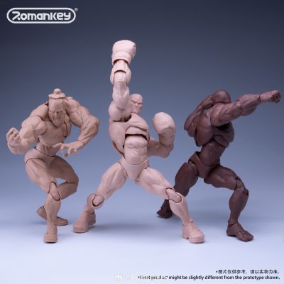 1/12超可动男素体 大块头