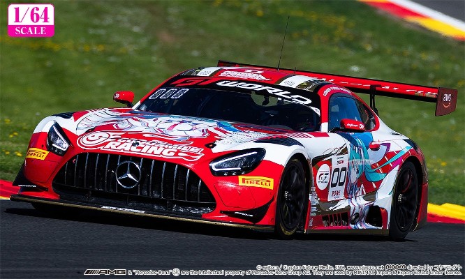 初音未来 GT企划 1/64 GOODSMILE 初音未来 AMG 2025 SPA24H