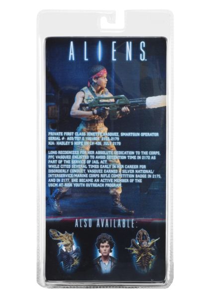 《异形》第12系列- 瓦丝奎兹7英寸比例可动人偶（战斗服版）