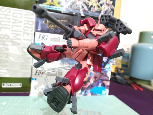 HGBF 1/144 高达创战者 MS-06R-AB 惊异扎古