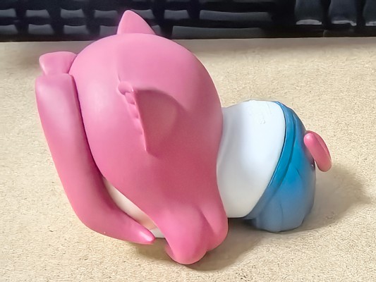 唯愿来世不相识动画版 午睡猫咪精细人偶