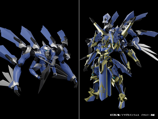 MODEROID DX尺寸 骑士&魔法 喜鹊（原著版）