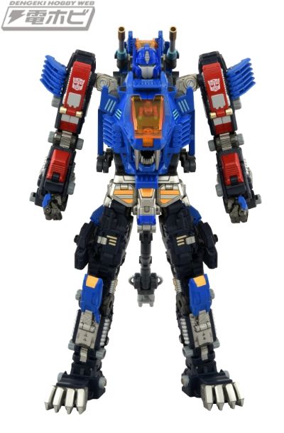 戴亚克隆 擎天柱 重装长牙狮形态