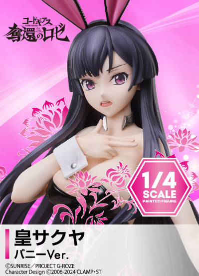 B-style CODE GEASS 夺还的罗塞 皇朔夜 兔女郎