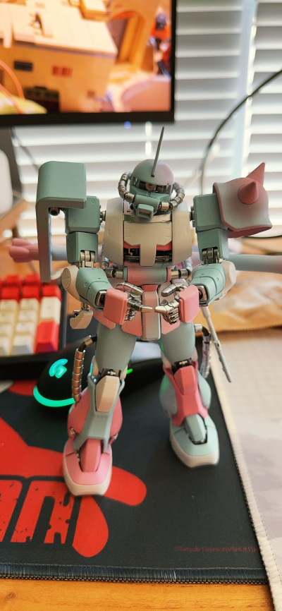 MG 1/100 机动战士高达 MS-06F扎古II ver.2.0