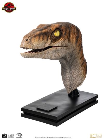 侏罗纪公园2 雄性迅猛龙半身像