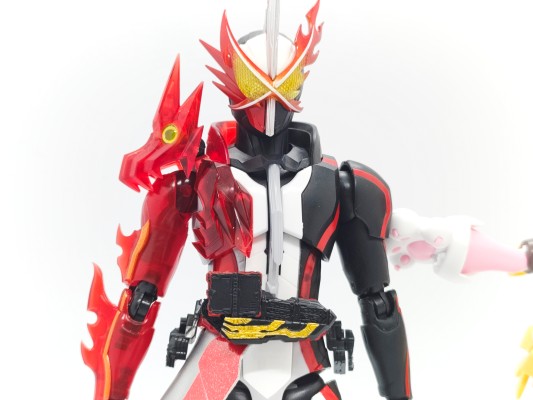 一番赏 S.H.Figuarts  假面骑士 A奖  假面骑士圣刃 勇气之龙 透明红