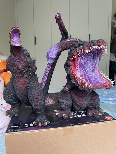 巨型系列联名Q版拟真系列 哥斯拉（2016）第四形态 觉醒版