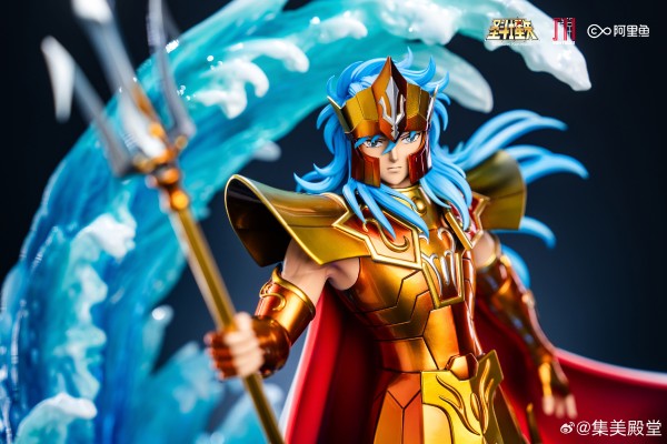 《圣斗士星矢》海斗士系列 海皇 波塞冬 限量雕像