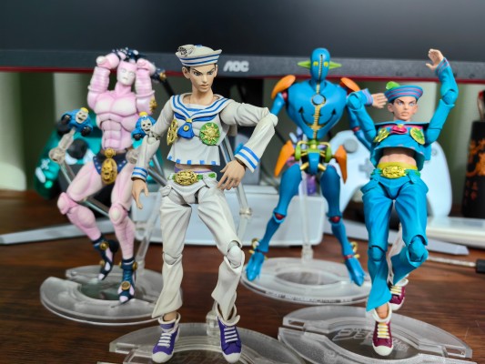 超像可动 JOJO的奇妙冒险 乔乔福音 软与湿 第二种配色