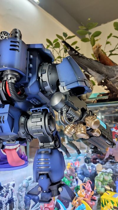 战锤40000 极限战士 救赎者无畏机甲 无畏机甲泰勒斯兄弟