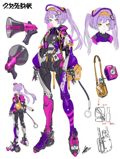 少女发动机 MOTORED CYBORG RUNNER SSX-155c "POP TRACKER"