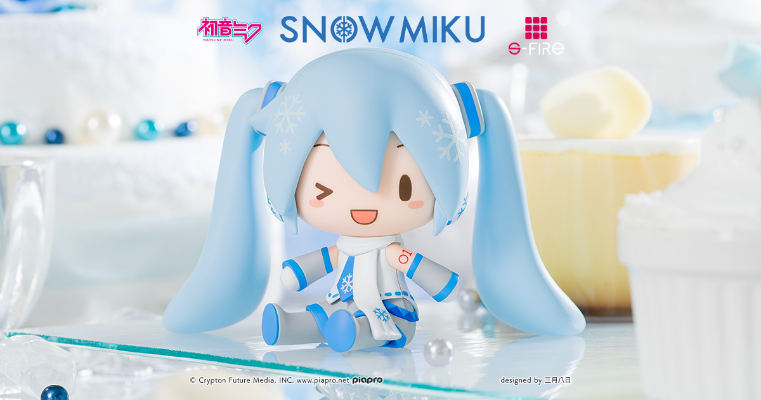 Fuwa Petit Q版玩偶 雪未来