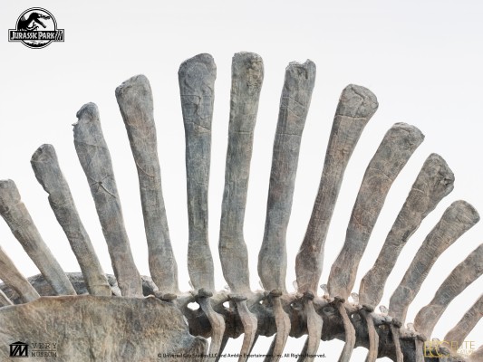 侏罗纪公园 3 青铜棘龙骨架 1/12 比例模型