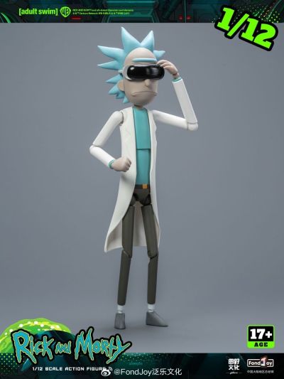 瑞克和莫蒂 瑞克·天才科学疯子set 可动人偶