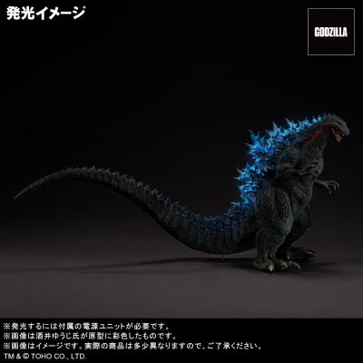 东宝大怪兽系列 酒井裕司造型 哥斯拉2000 研究雏形 X-PLUS限定版