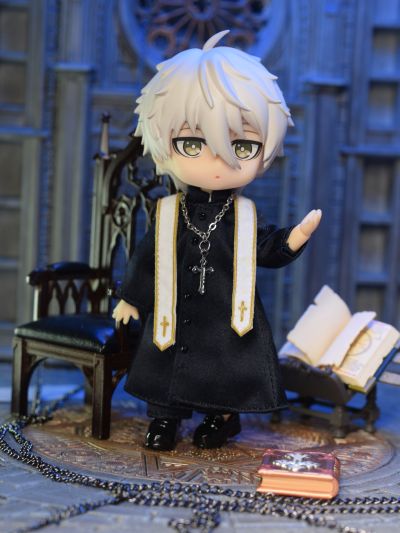 粘土娃 服装套装 神父