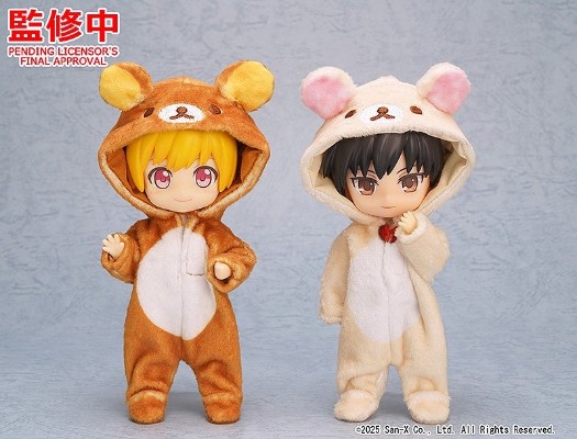 粘土娃 布偶睡衣 轻松熊/小白熊