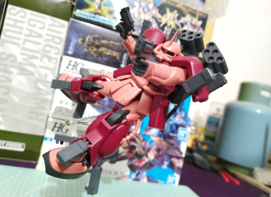 HGBF 1/144 高达创战者 MS-06R-AB 惊异扎古