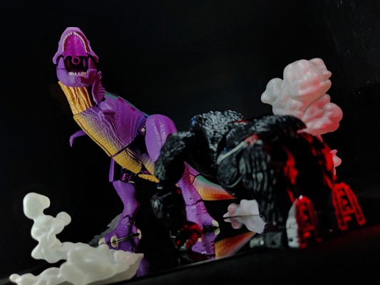 变形金刚 超能勇士复古系列 BWVS-01 永恒超能勇士的较量