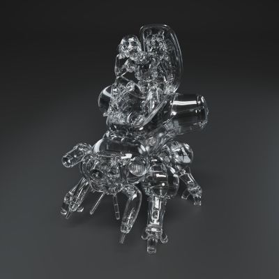 PLAMAX minimum factory MF-96 攻壳机动队 草薙素子 和 福奇克马 光学迷彩