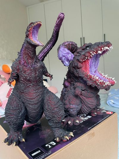 巨型系列联名Q版拟真系列 哥斯拉（2016）第四形态 觉醒版