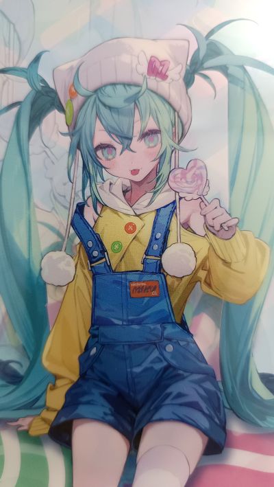 压泡面 初音未来 棒棒糖